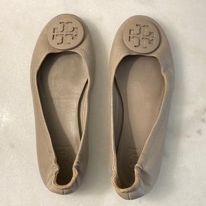 Tory Burch Minnie Travel Ballet Flat - Size 6